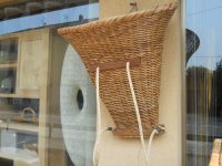 GERLA GERLO ZAINO IN VIMINI PORTA LEGNO LEGNA PAGLIA FIENO FIORI IN GIUNCO ROBUSTA ROBUSTO IN 3 VARIANTI DI COLORE - immagine 20