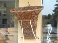 GERLA GERLO ZAINO IN VIMINI PORTA LEGNO LEGNA PAGLIA FIENO FIORI IN GIUNCO ROBUSTA ROBUSTO IN 3 VARIANTI DI COLORE - immagine 16