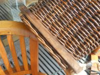 GERLA GERLO ZAINO IN VIMINI PORTA LEGNO LEGNA PAGLIA FIENO FIORI IN GIUNCO ROBUSTA ROBUSTO IN 3 VARIANTI DI COLORE - immagine 19