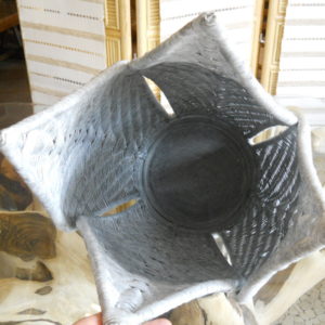 PORTAOMBRELLI PETALI GRIGIO 28X28 H 63 (4)