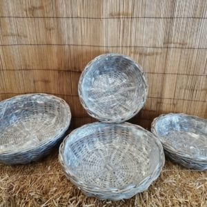 set 4 cestini tondi con plastica (2)