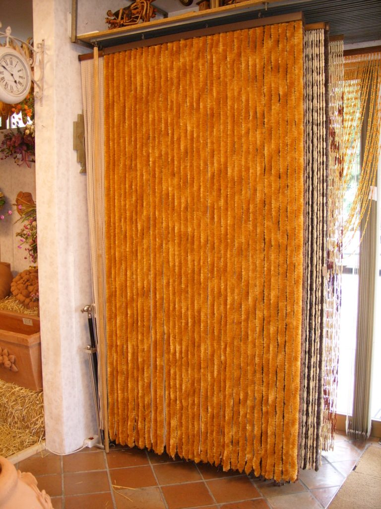 Tenda per Porta con Perline in Legno,Tenda di Bambú Natural,Tenda Antimosche,per Decorazione del Divisorio Soggiorno Camera da Letto Portico,con Accessori,Personalizzabile 60 strands-60x100cm 