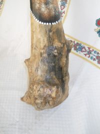 DIDGERIDOO DISEGNO MAORI EUCALIPTO o TEAK AUSTRALIA ETNICO TERMITI ABORIGENI - immagine 9
