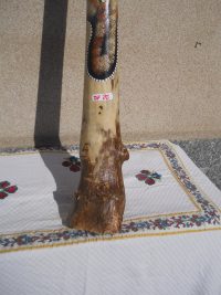 DIDGERIDOO DISEGNO MAORI EUCALIPTO o TEAK AUSTRALIA ETNICO TERMITI ABORIGENI - immagine 74