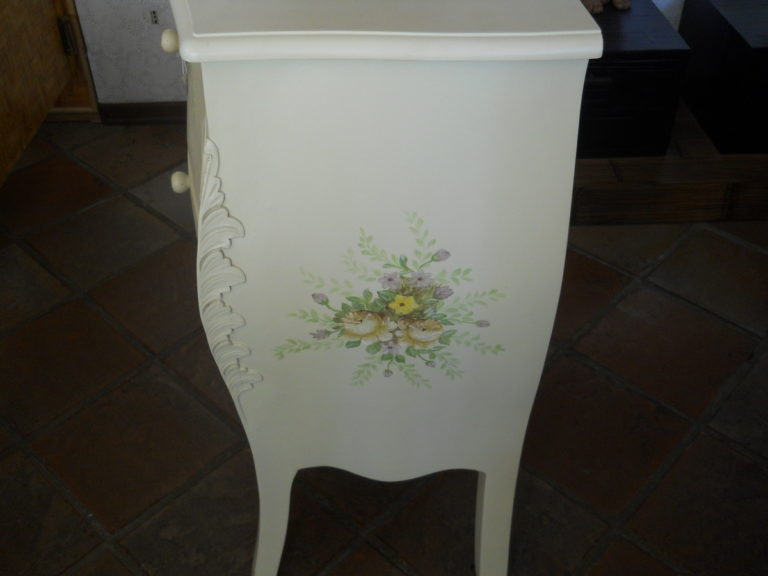 CASSETTIERA SHABBY 3 CASS DIPINTA (1)