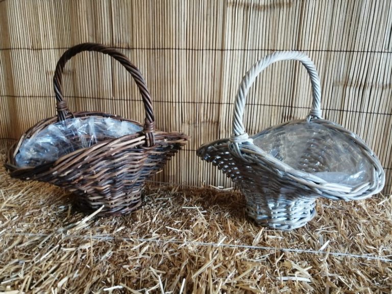 set 2 cestini cappello rovesciato cm (1)