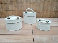 BORSA BORSETTA BAULETTO IN VIMINI LEGNO PAGLIA NATURALE ECOLOGICA ETNICA  CERNIERA ZIP OVALE  CON MANICO  SET DI 3 MISURE 4 COLORI DISPONIBILI - immagine 4