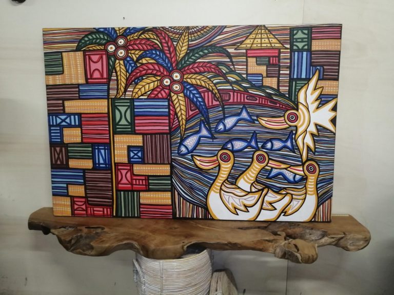ASTRATTO ANATRE – 100×120 € 130