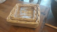 CESTINO CESTO QUADRATO 2 MISURE FODERATO CON PLASTICA CON PER FIORI FIORISTI 2 FINITURE - immagine 3
